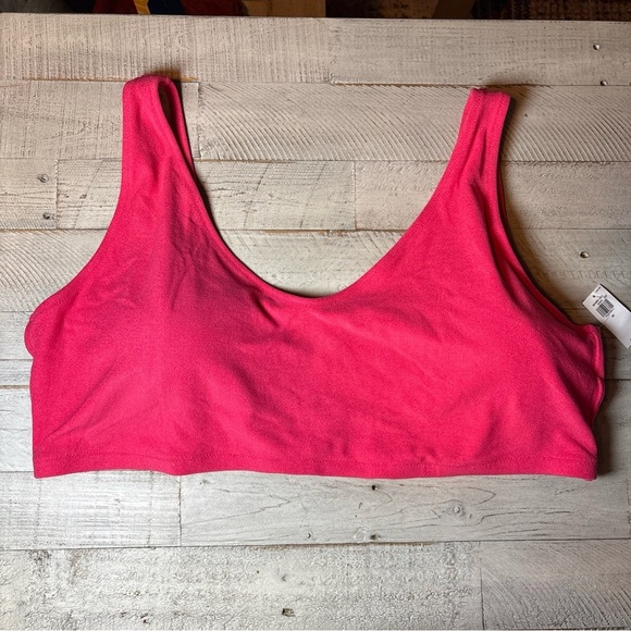 Women’s 4x Bikini Classic Terry Texture In Pink From Old Navy NWT! - Picture 1 of 16